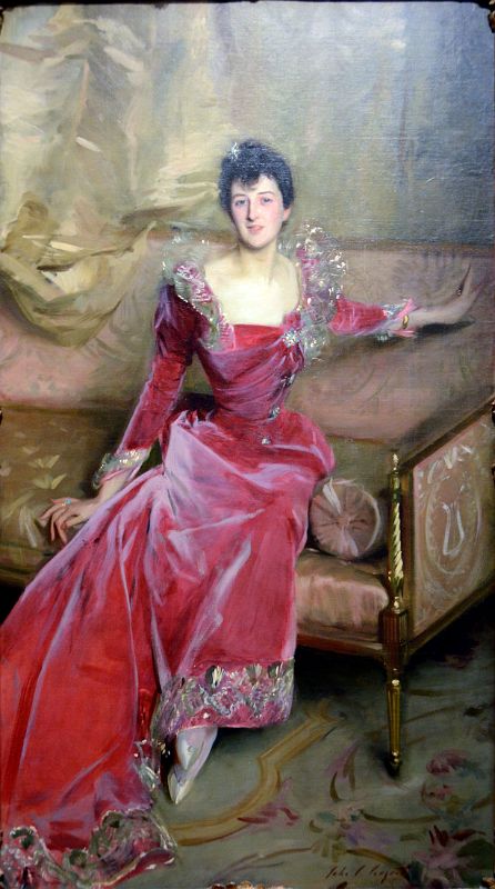 771 Mrs. Hugh Hammersley - John Singer Sargent 1892 - American Wing New York Metropolitan Museum of Art
